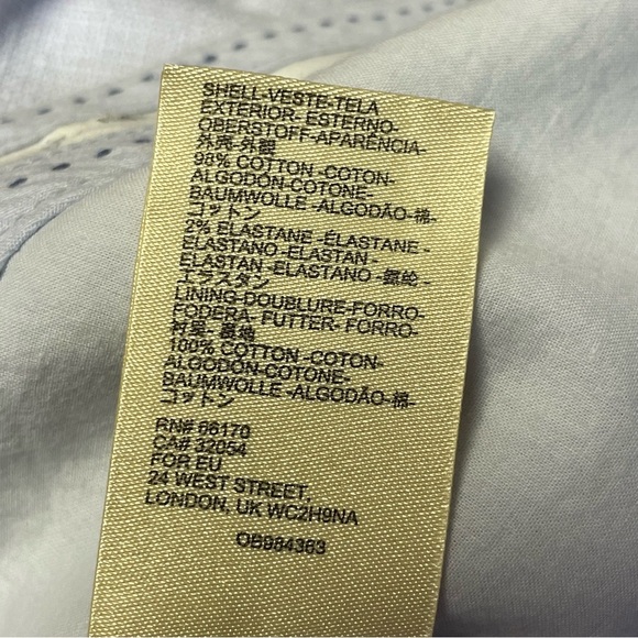 NEW Anthropologie The Essential Slim Sky Blue Trouser Pants Womens Size 6 - Picture 12 of 12